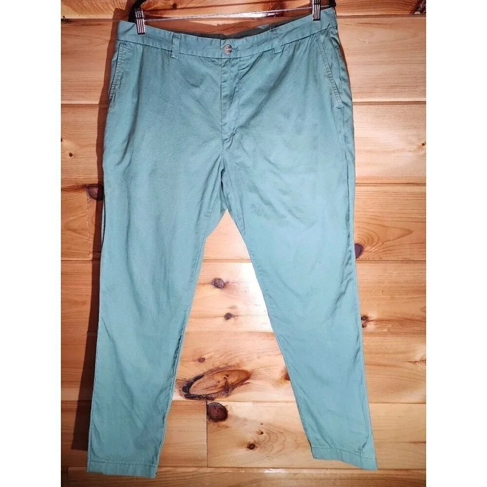 Vineyard Vines Pants Men 36X27 Green Chino Club Classic Preppy Retro